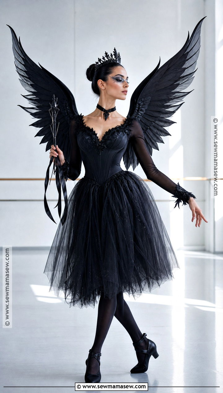 Black Swan Dark Fairy Costume - 30 Dark Fairy Halloween Costumes