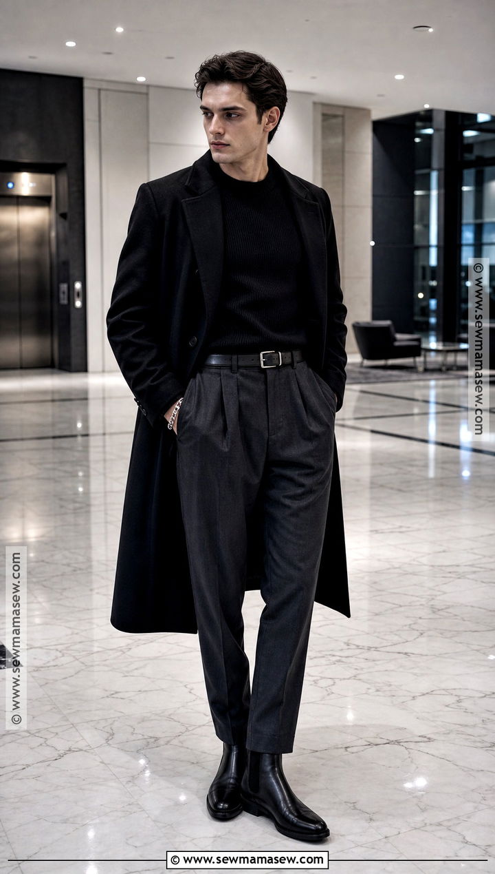 Black Sweater Vampire Outfit - 30 modern vampire outfit ideas for men