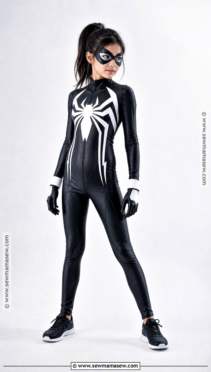Black Symbiote Spider Girl Costume - 30 spiderman girl costume ideas