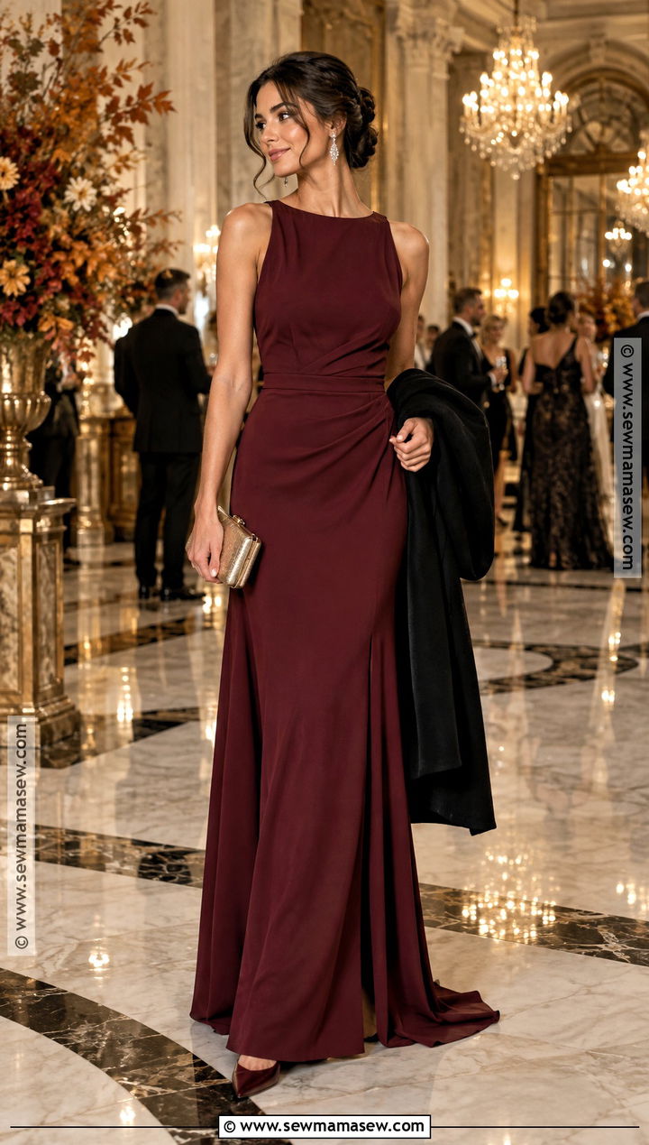 Black Tie Autumn Wedding Guest Outfit - 15 wedding guest looks autumn