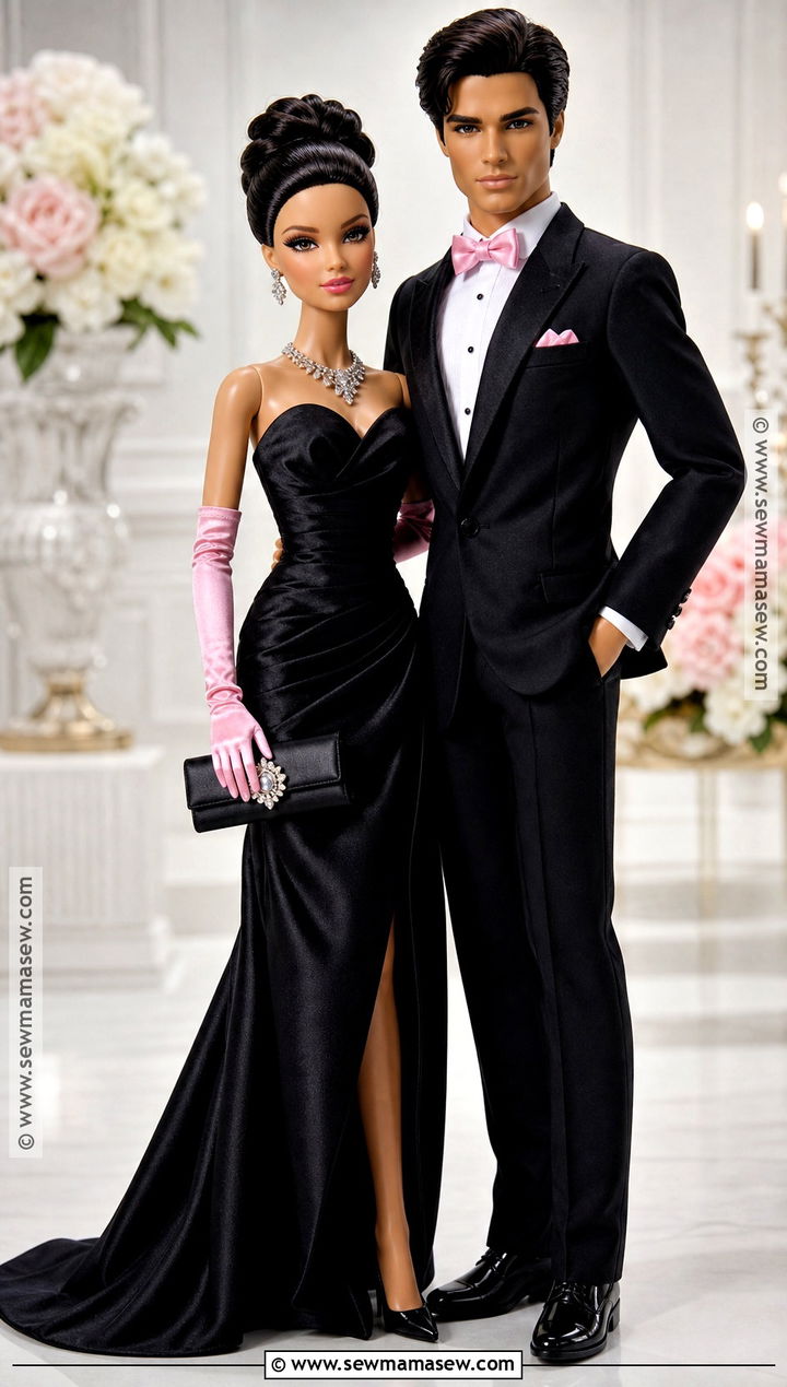 Black Tie Barbie And Ken Costume - 40 barbie and ken costume ideas