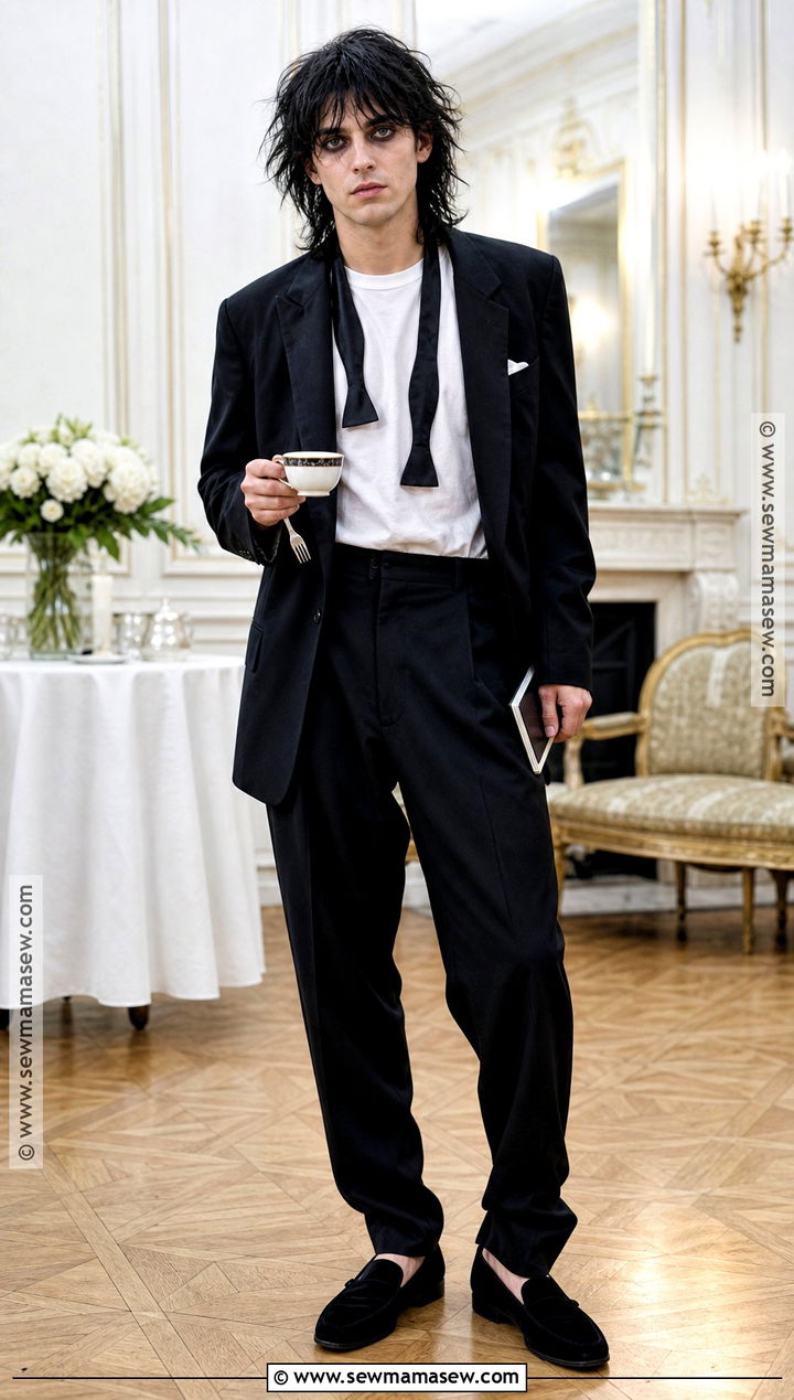 Black Tie L Cosplay With Loose Tuxedo - 40 l cosplay ideas
