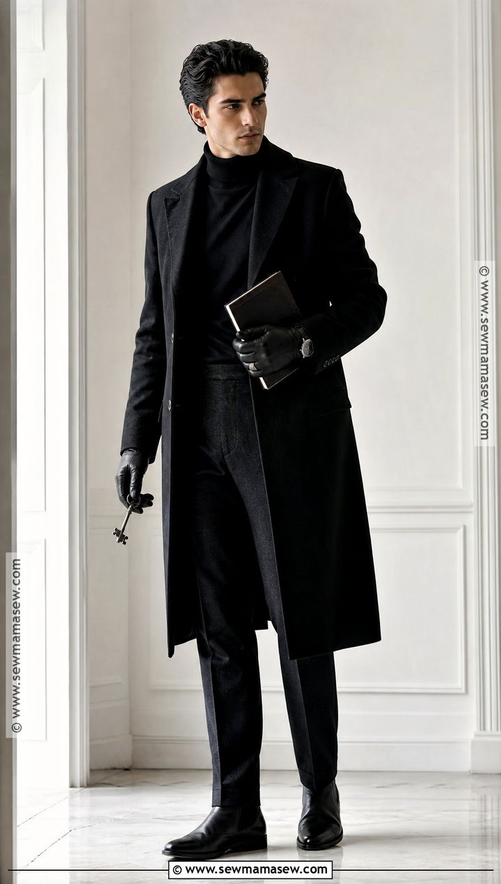 Black Turtleneck Bruce Wayne Costume - 30 bruce wayne costume ideas