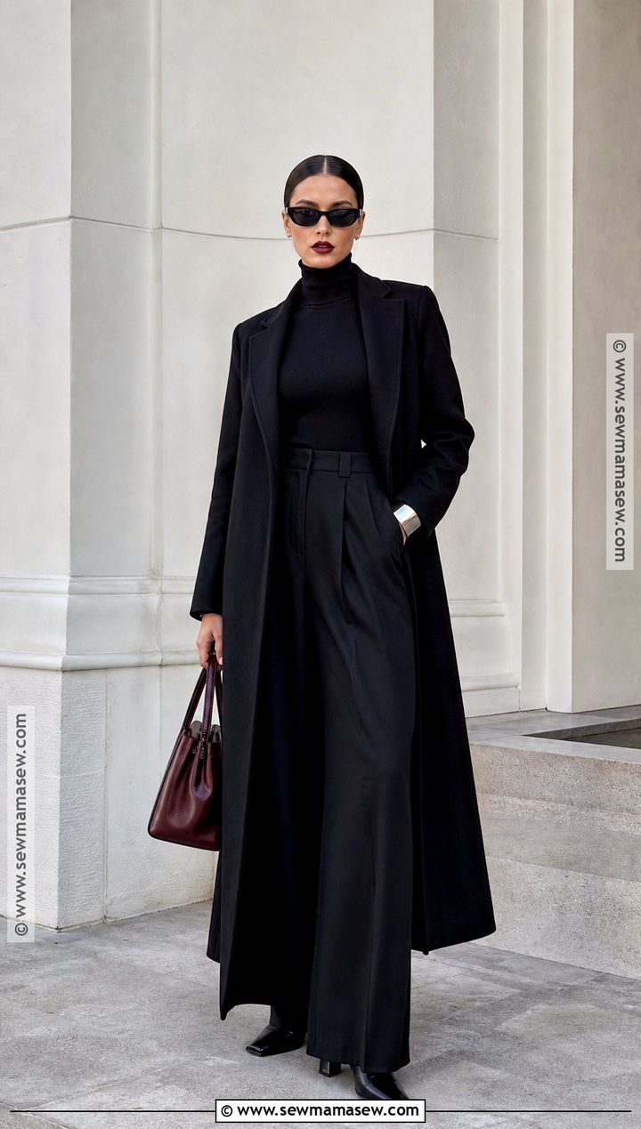 Black Turtleneck Vampire Outfit - 35 vampire outfit ideas