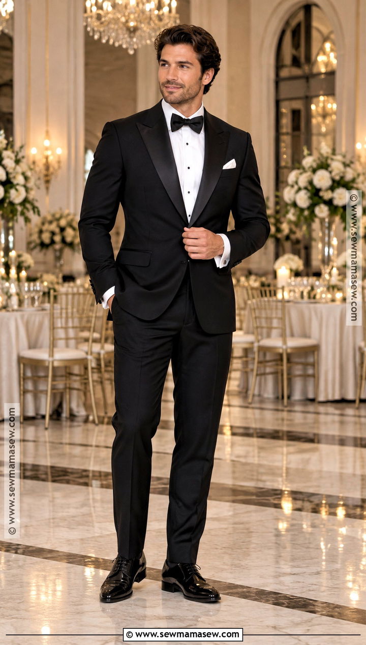 Black Tuxedo November Groom Attire - 15 november groom attire ideas