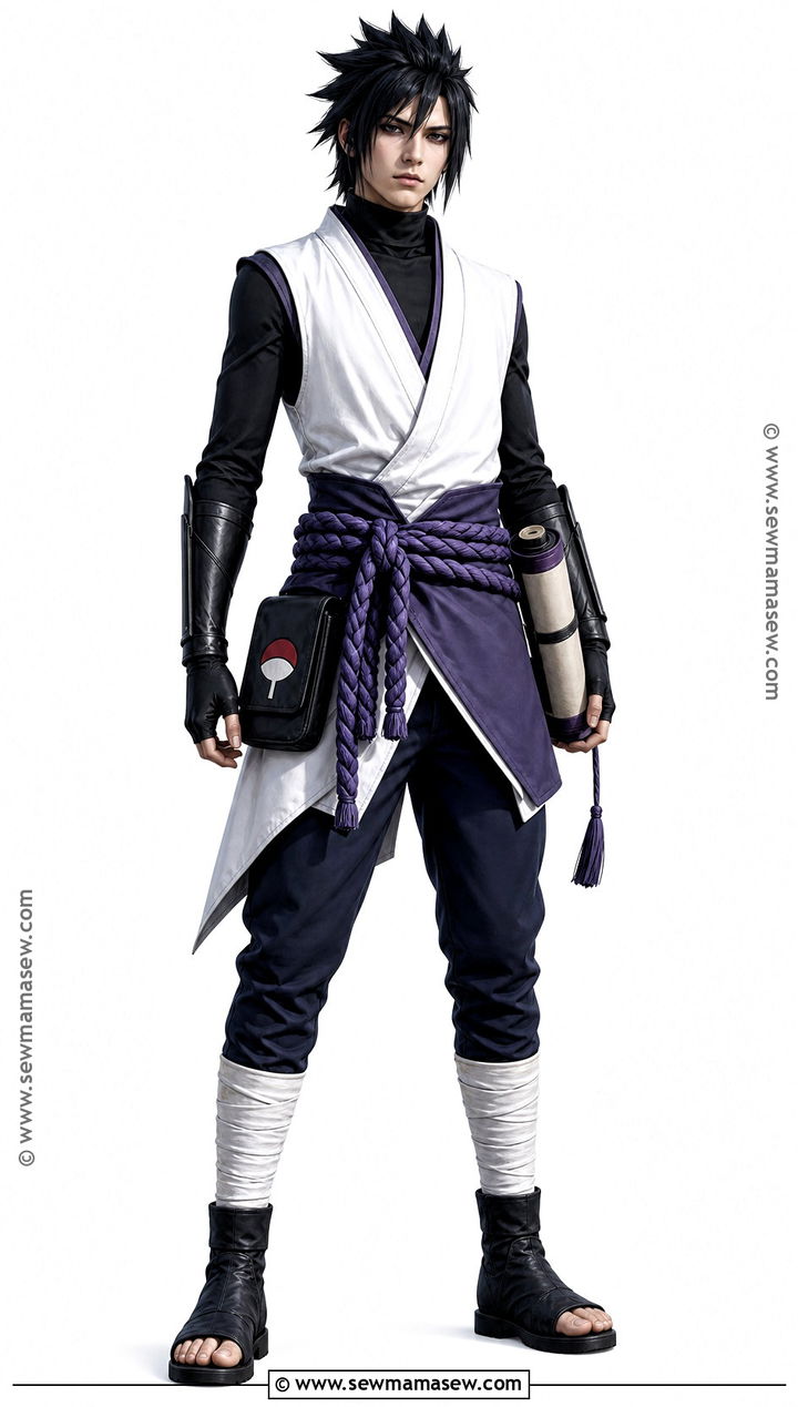 Black Undershirt Sasuke Costume - 30 sasuke costume ideas