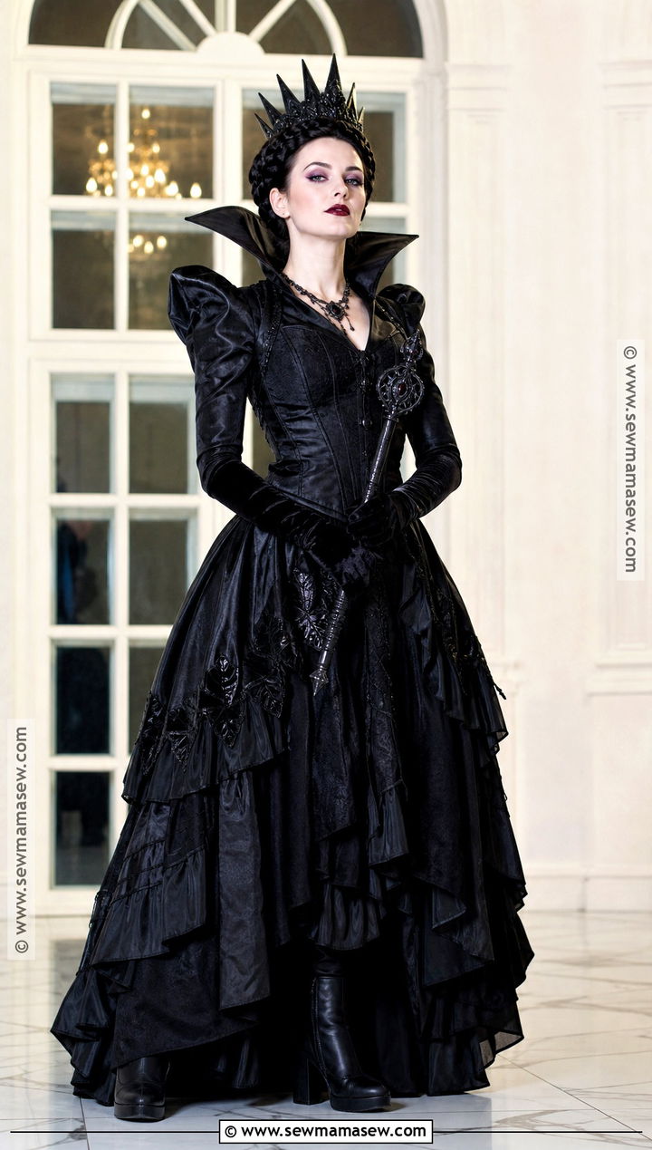 Black Vampire Queen Dress - 30 black vampire dress ideas
