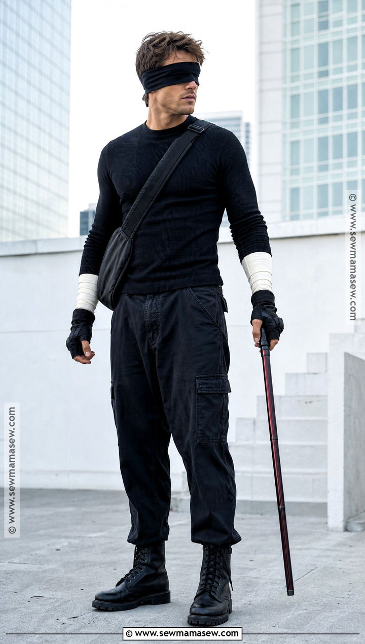 Black Vigilante Daredevil Cosplay - 30 Daredevil Cosplay Ideas