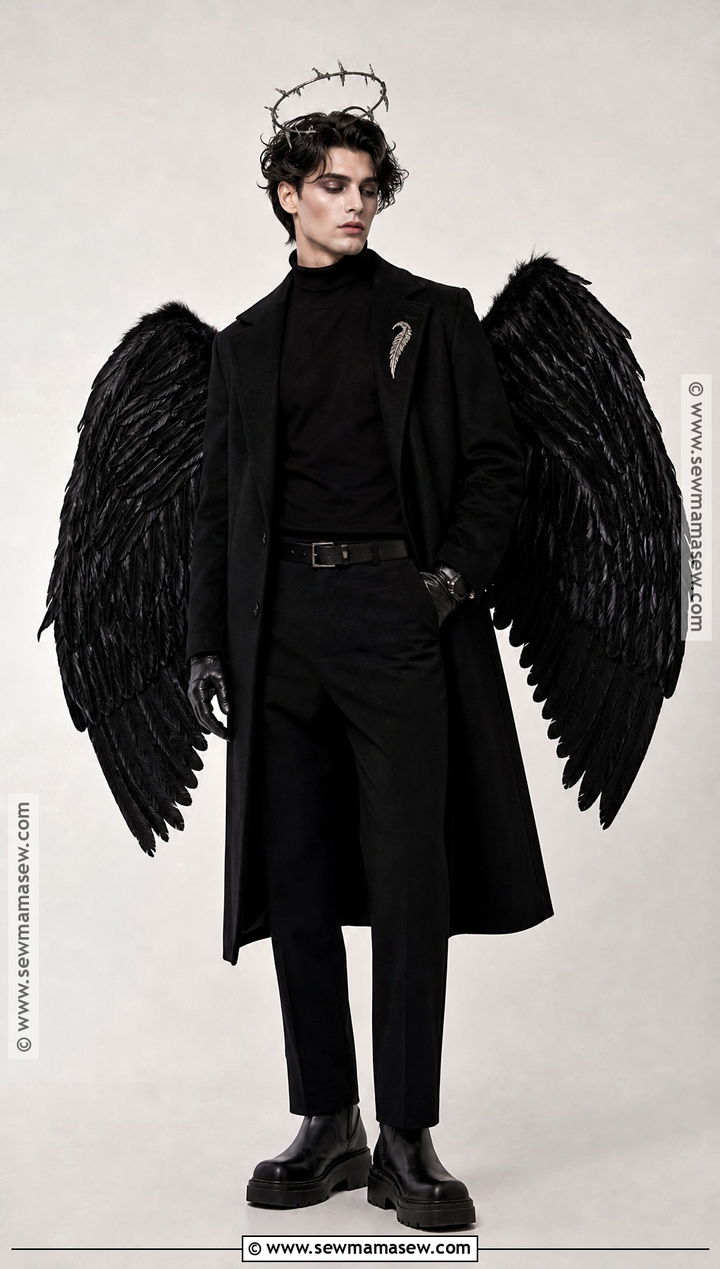 Black Wing Fallen Angel Lucifer Costume - 30 Lucifer Costume Ideas