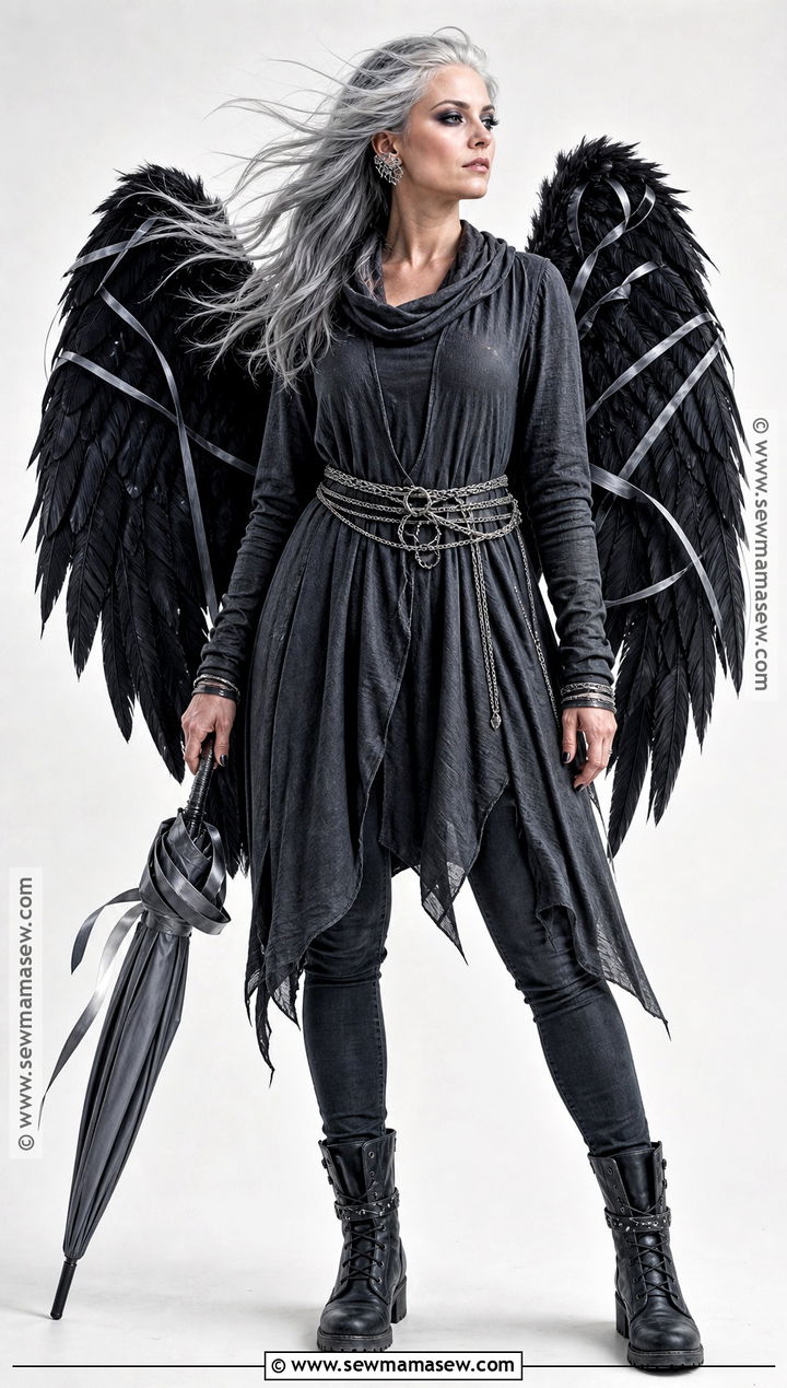 Black Wings Storm Angel Costume - 30 black wings costume ideas