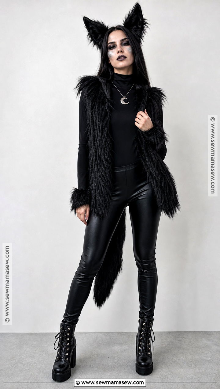 Black Wolf Costume - 30 Wolf Halloween Costume Ideas for Women