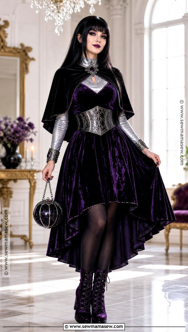 Blackfire Gothic Costume - 30 Black Fire Costume Ideas
