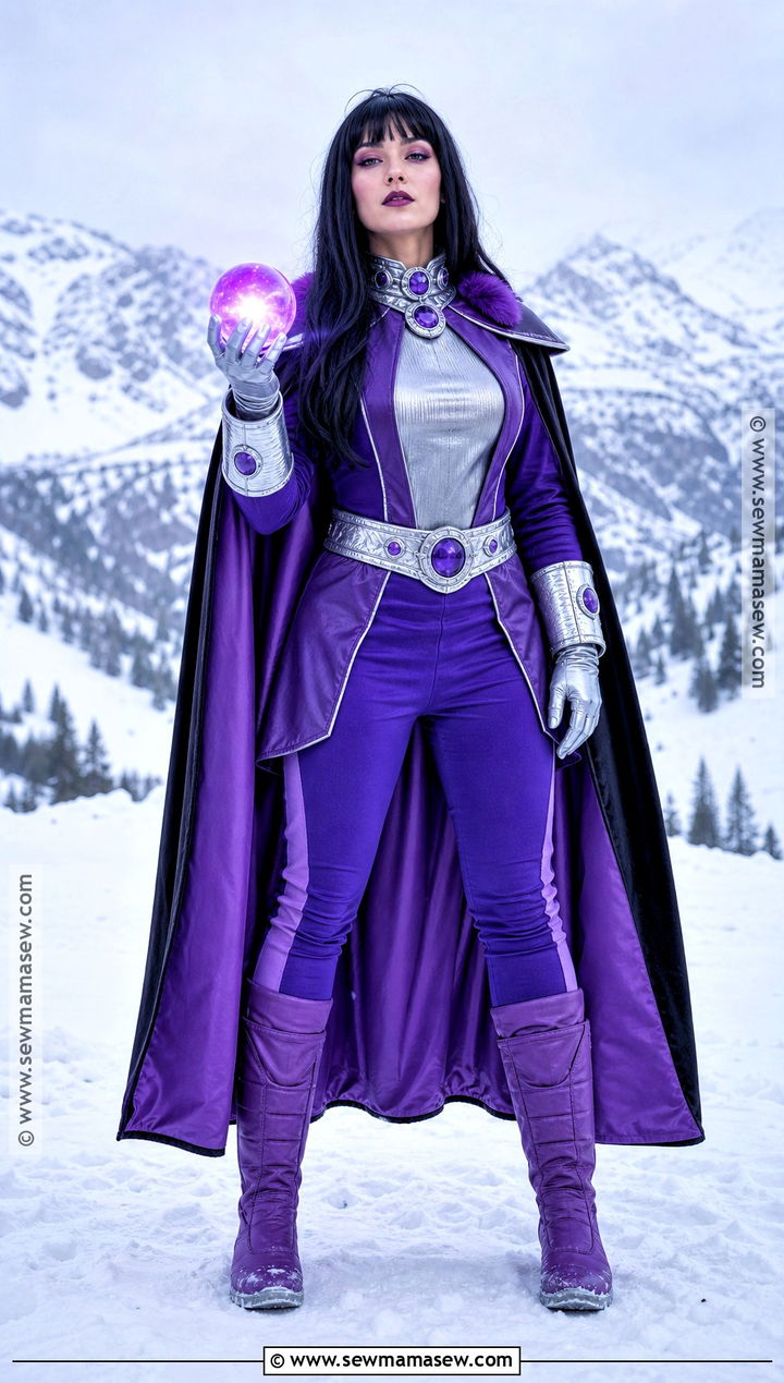 Blackfire Winter Costume - 30 Black Fire Costume Ideas