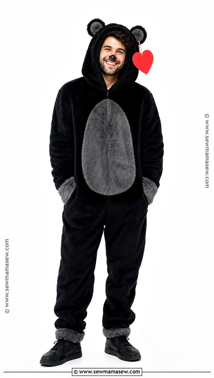 Blackie Bear Beanie Baby Costume - 35 Ty Beanie Baby Costume Ideas