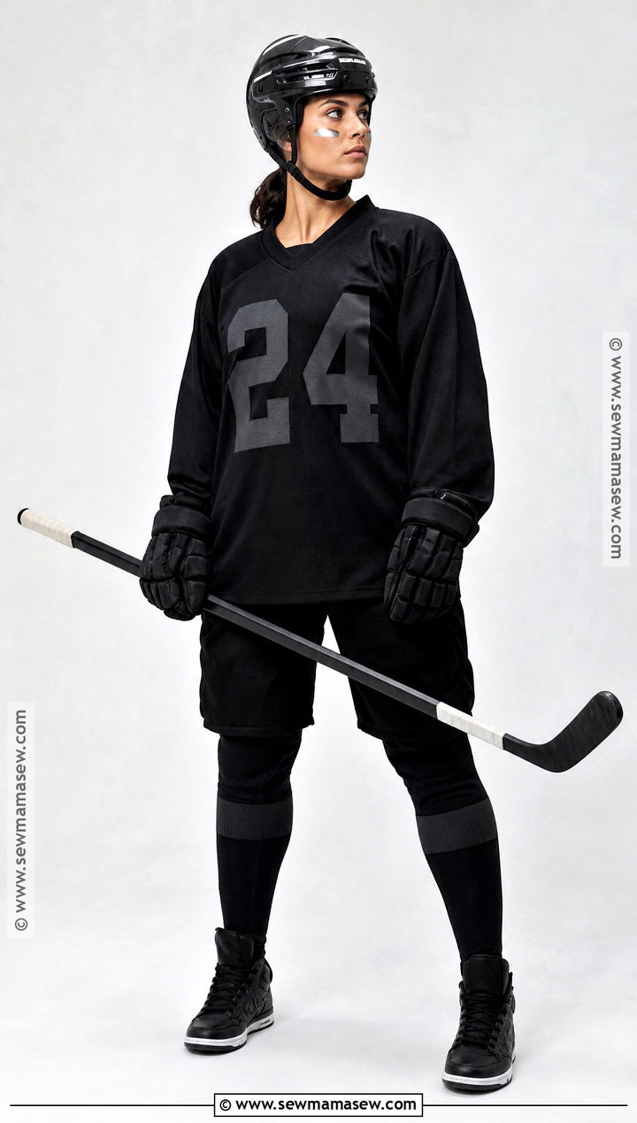 Blackout Hockey Player Costume - 30 hockey player costume ideas
