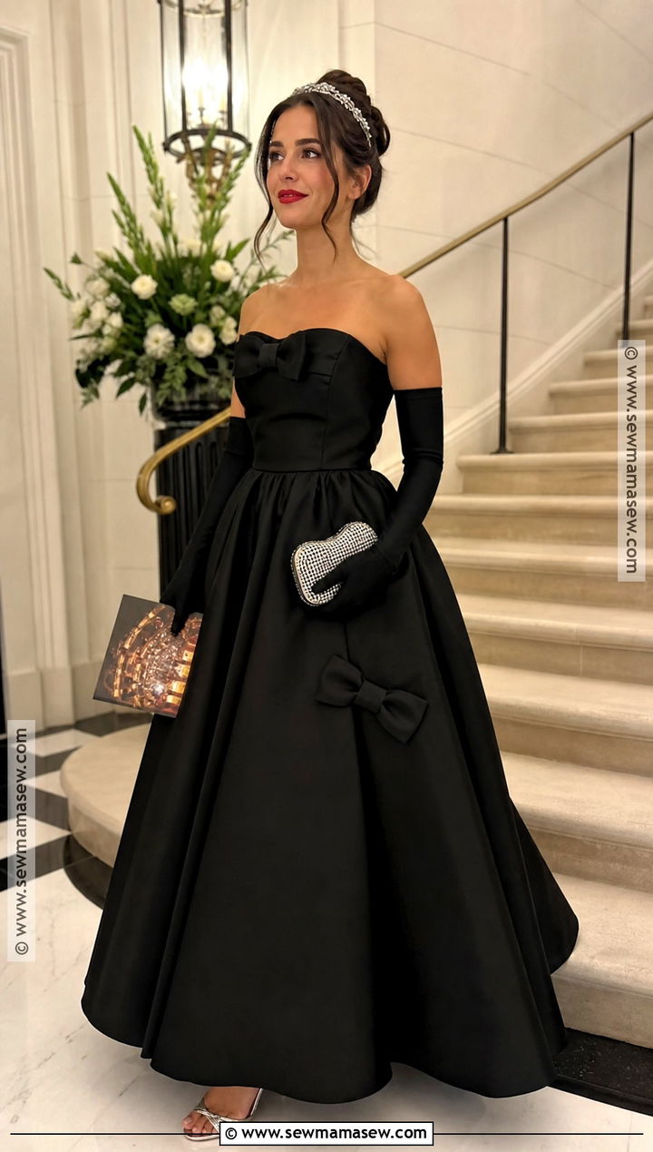 Blair Waldorf Black Ball Gown Costume - 40 blair waldorf costume ideas