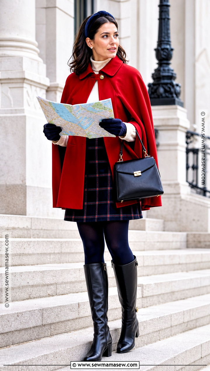 Blair Waldorf Red Cape Costume - 40 blair waldorf costume ideas
