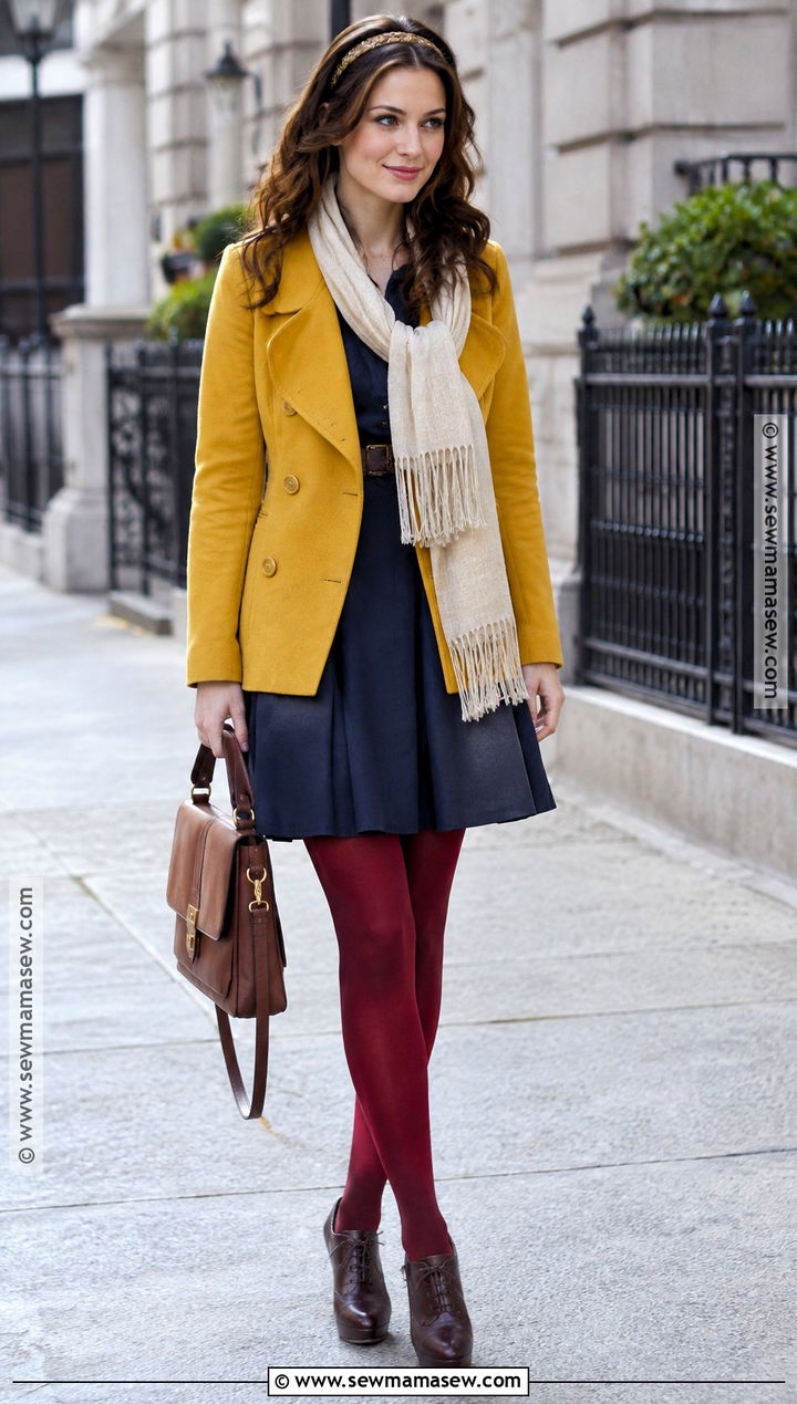 Blair Waldorf Yellow Coat Outfit - 20 blair waldorf fall outfits