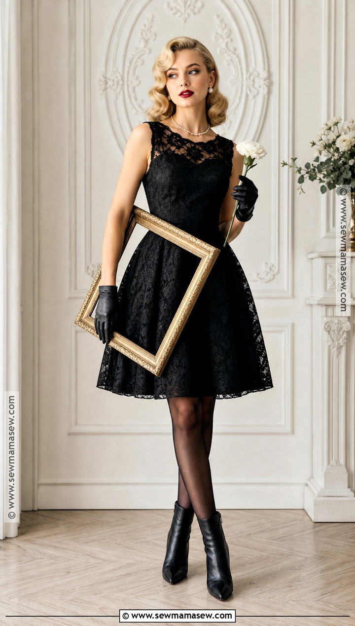 Blank Space Black Dress Costume - 30 taylor swift costume ideas