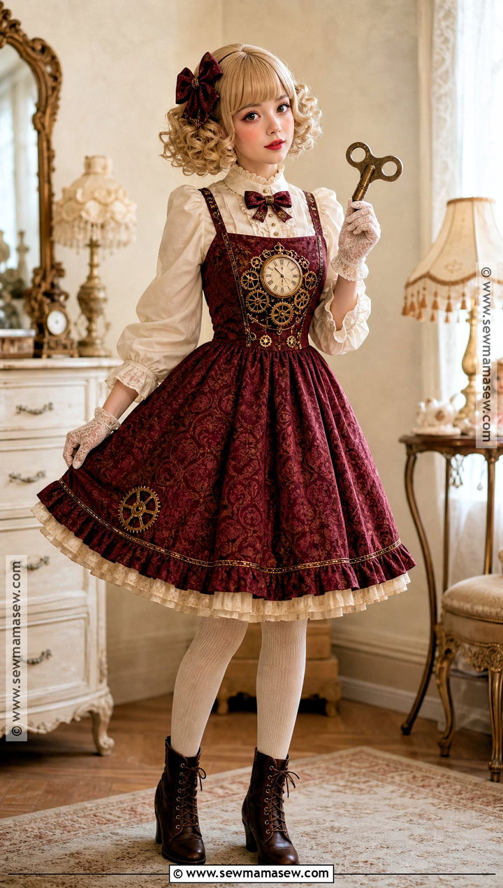 Blonde Clockwork Doll Costume - 30 Blonde Bob Costume Ideas