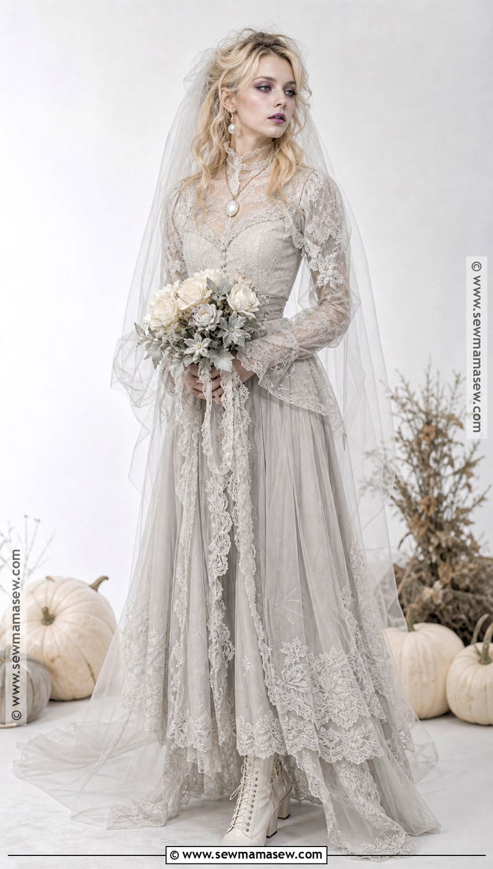 Blonde Ghost Bride Costume - 50 blonde halloween costumes