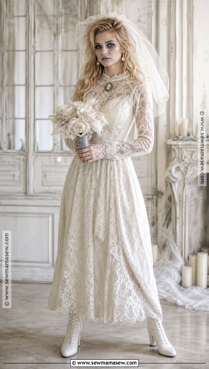 Blonde Ghost Bride Costume - 35 halloween costume blonde ideas