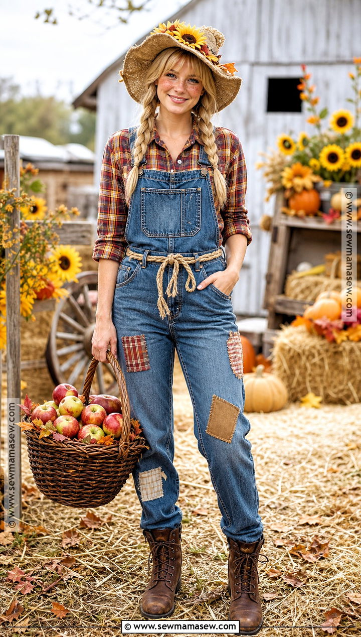 Blonde Scarecrow Costume - 50 blonde halloween costumes