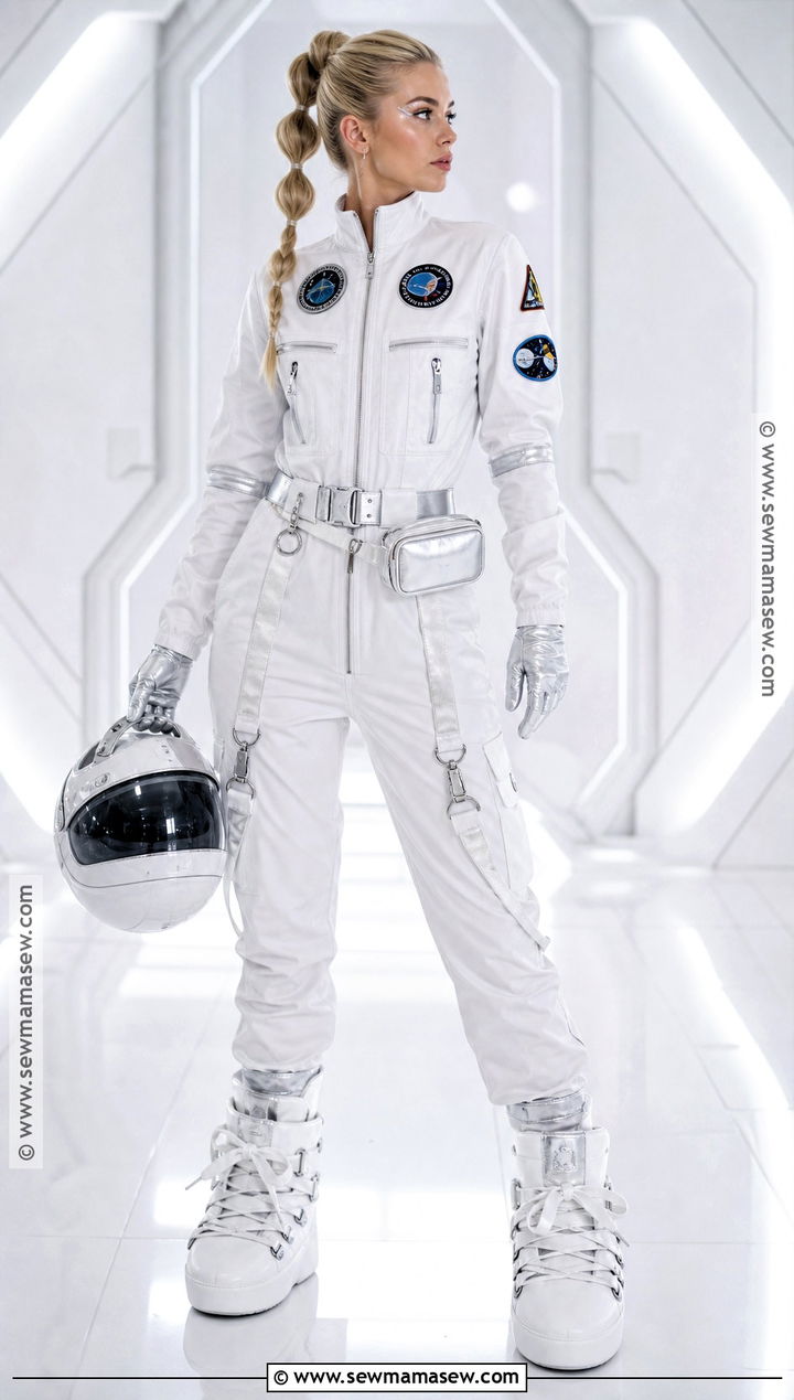 Blonde Space Explorer Costume - 40 halloween costumes blonde