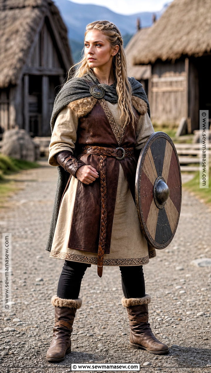 Blonde Viking Shield Maiden Costume - 40 blonde costume ideas