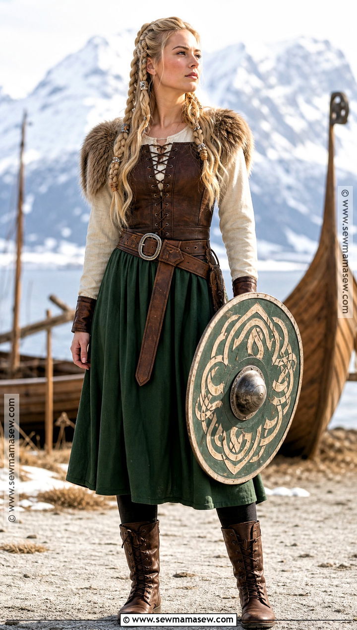 Blonde Viking Shieldmaiden Costume - 50 blonde halloween costumes