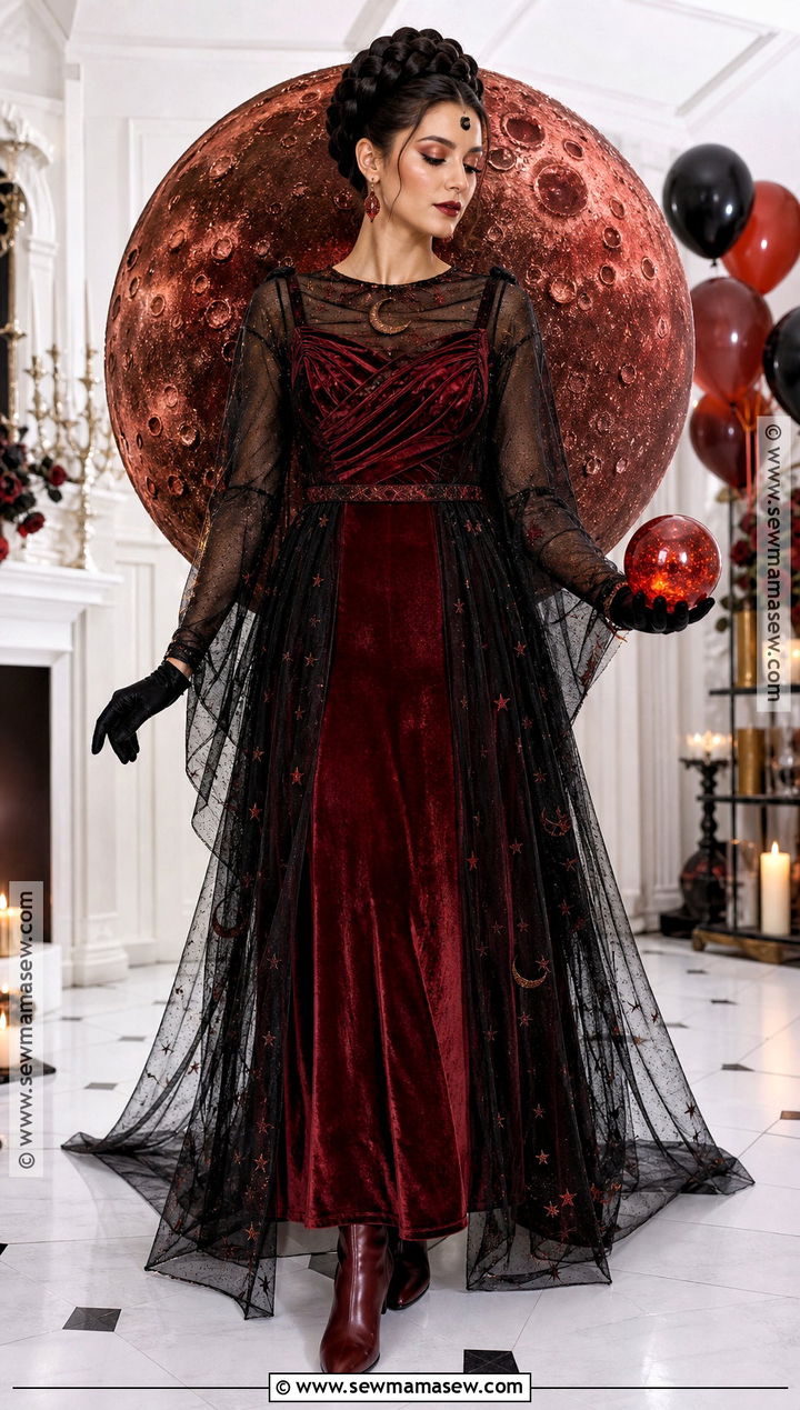 Blood Moon Costume Without Gore - 30 Moon Costume Ideas for Women
