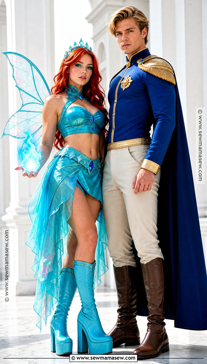 Bloom And Sky Couple Costume - 40 winx club costumes