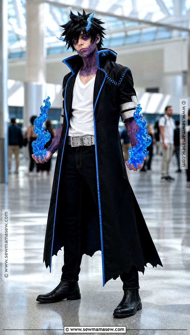Blue Accent Dabi Cosplay - 40 dabi cosplay ideas