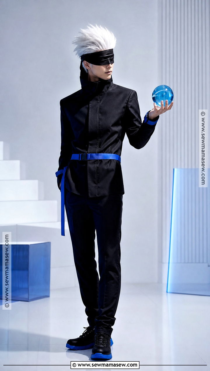 Blue Accent Gojo Cosplay - 50 gojo cosplay ideas