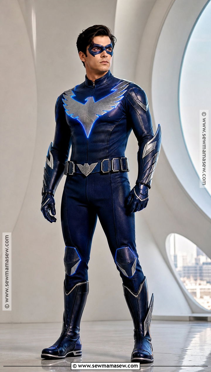Blue And Silver Nightwing Cosplay - 45 nightwing cosplay ideas