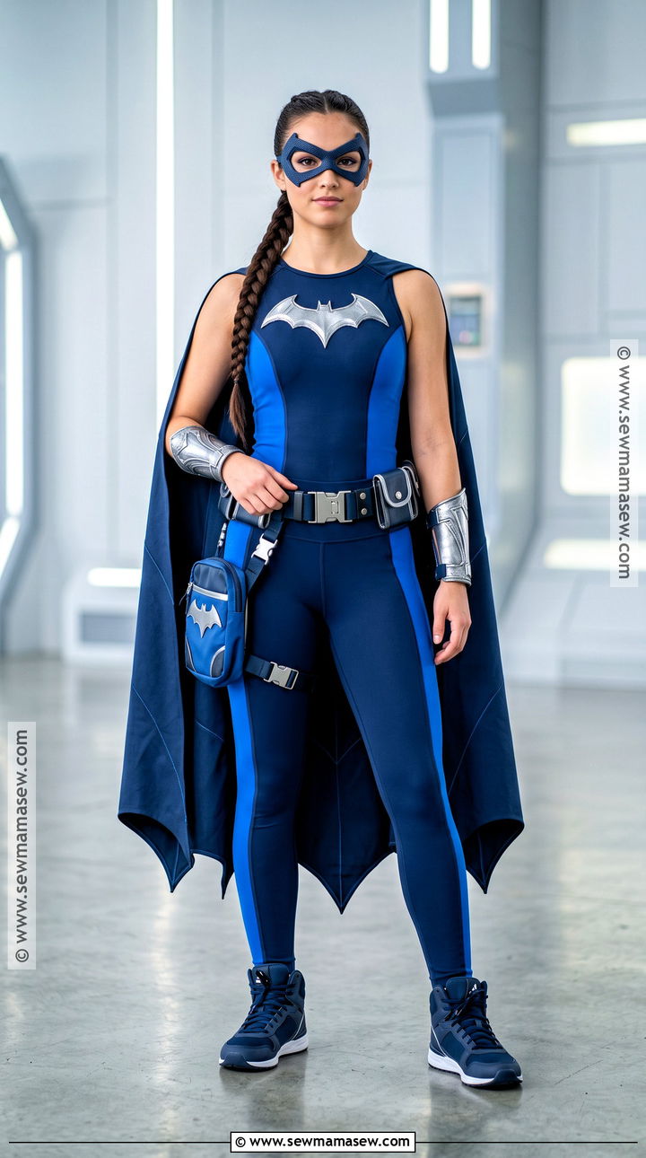 Blue Batgirl Costume - 35 batman costume ideas for girls