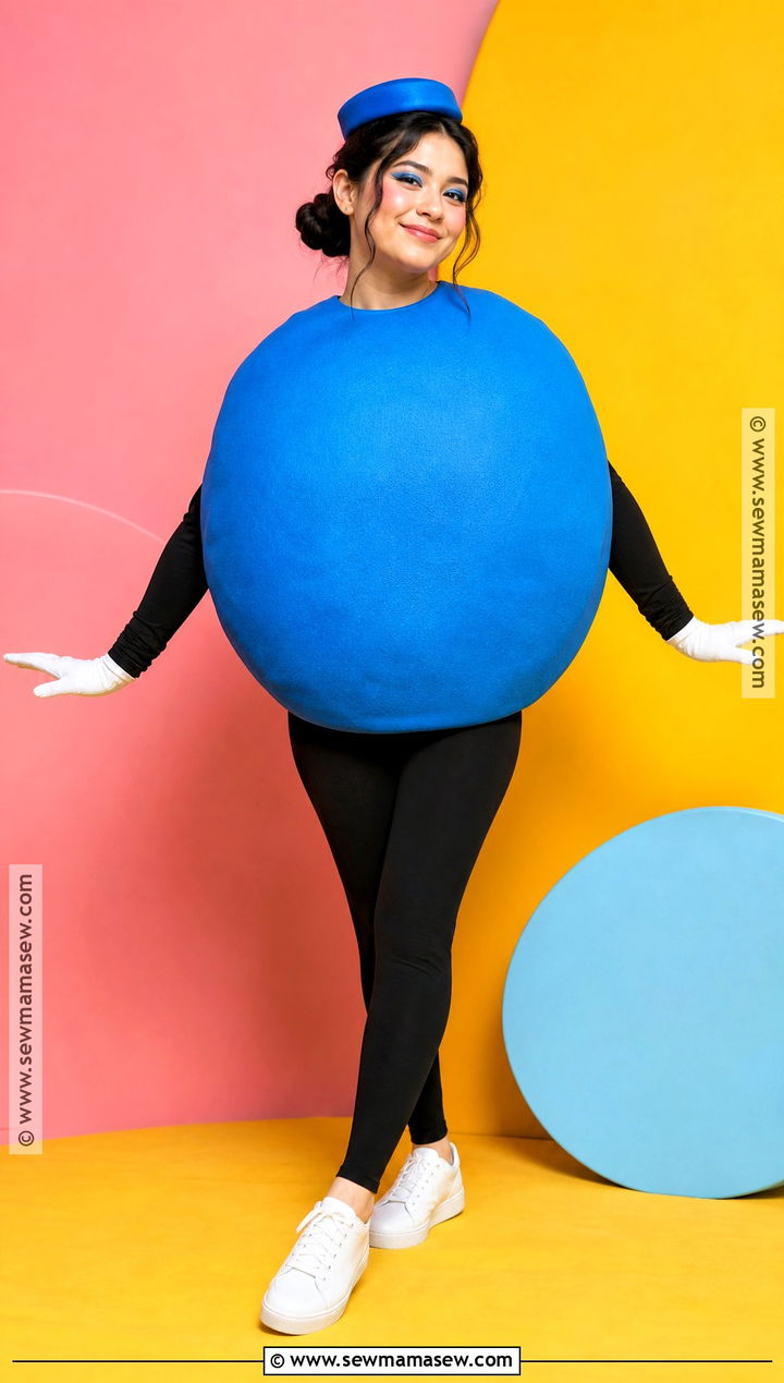 Blue Candy Character Costume - 30 blue costumes