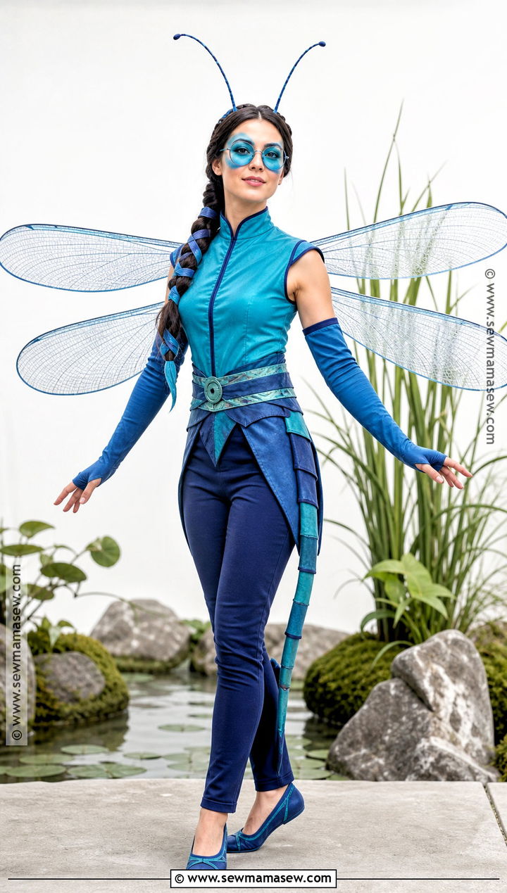 Blue Damselfly Costume - 35 bug costume ideas