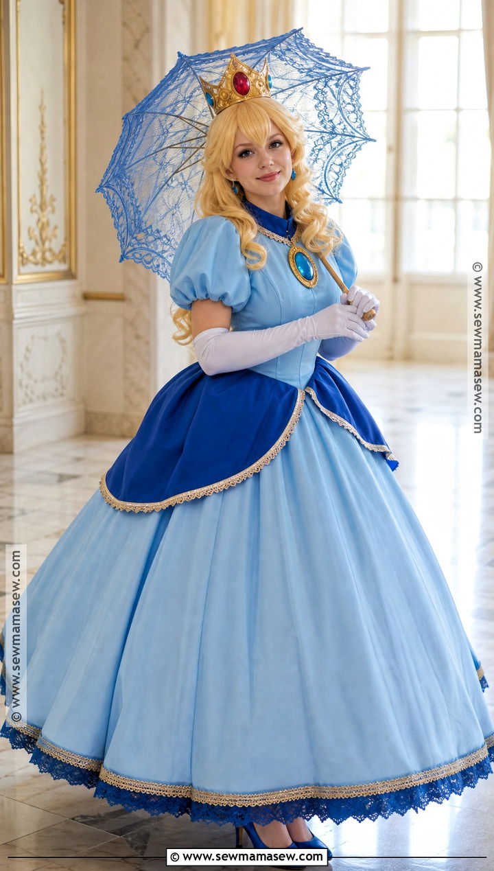 Blue Dress Princess Peach Cosplay - 35 princess peach cosplay ideas