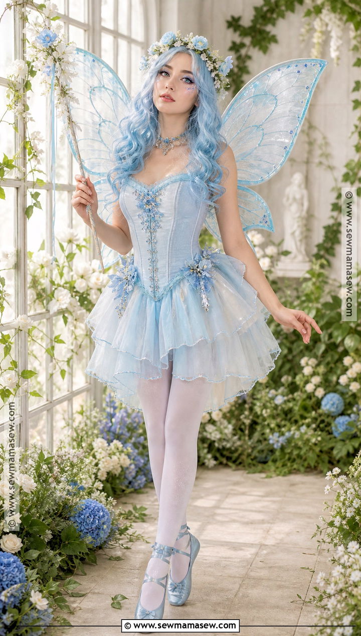 Blue Fairy Corset Costume - 35 Blue Corset Halloween Costumes
