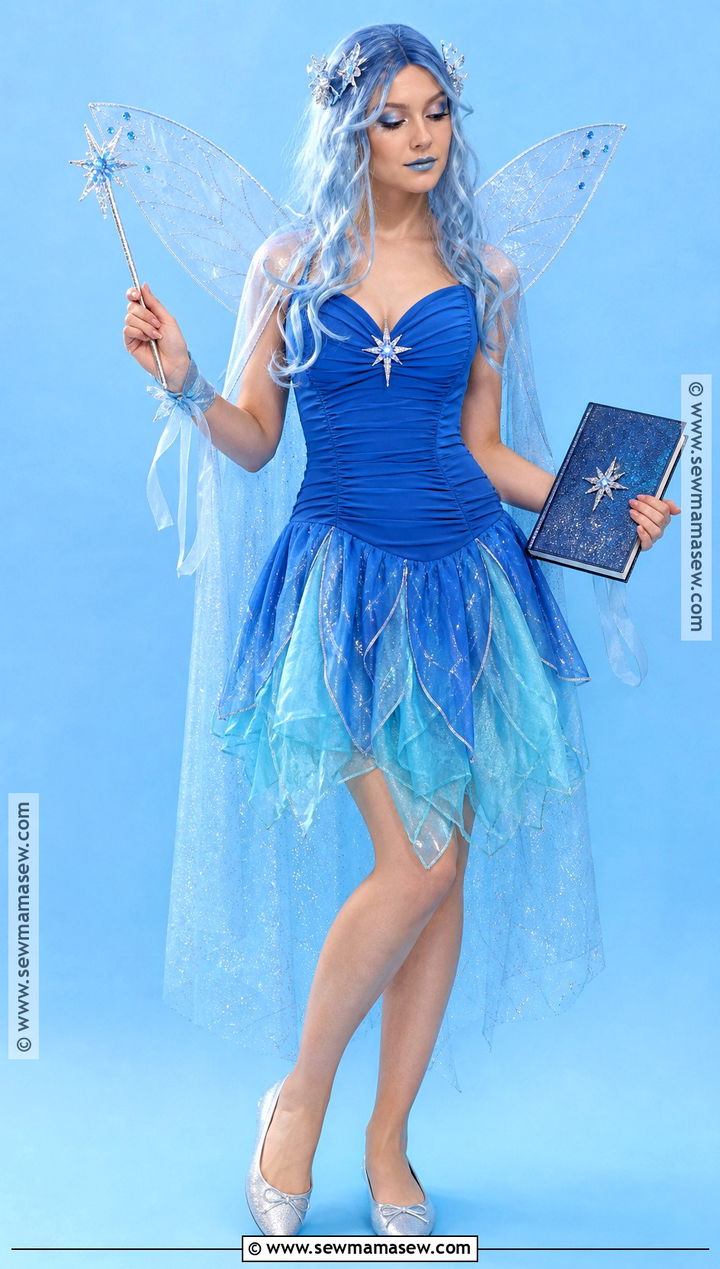 Blue Fairy Costume - 50 fairy costume ideas
