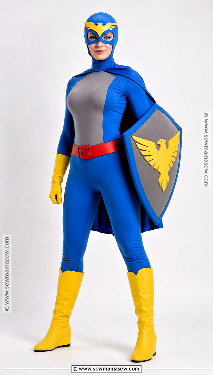 Blue Falcon Costume - 50 scooby doo costumes