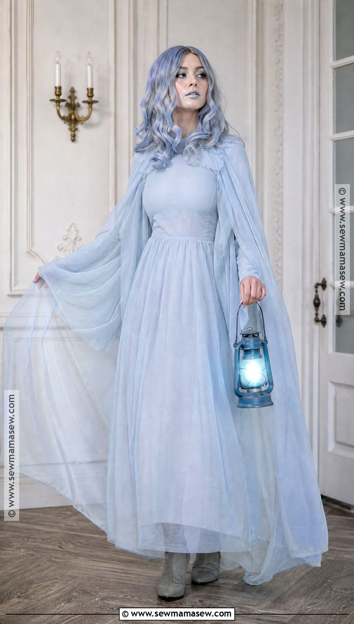 Blue Ghost Costume - 30 blue costume ideas for women