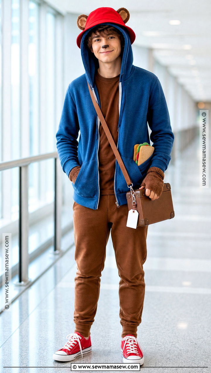 Blue Hoodie Paddington Bear Costume - 50 paddington bear costume ideas