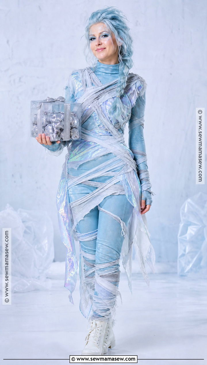 Blue Ice Mummy Costume - 35 mummy costume ideas for women