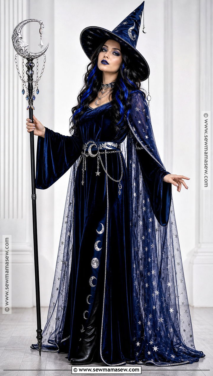Blue Moon Witch Costume - 40 witch costumes for women
