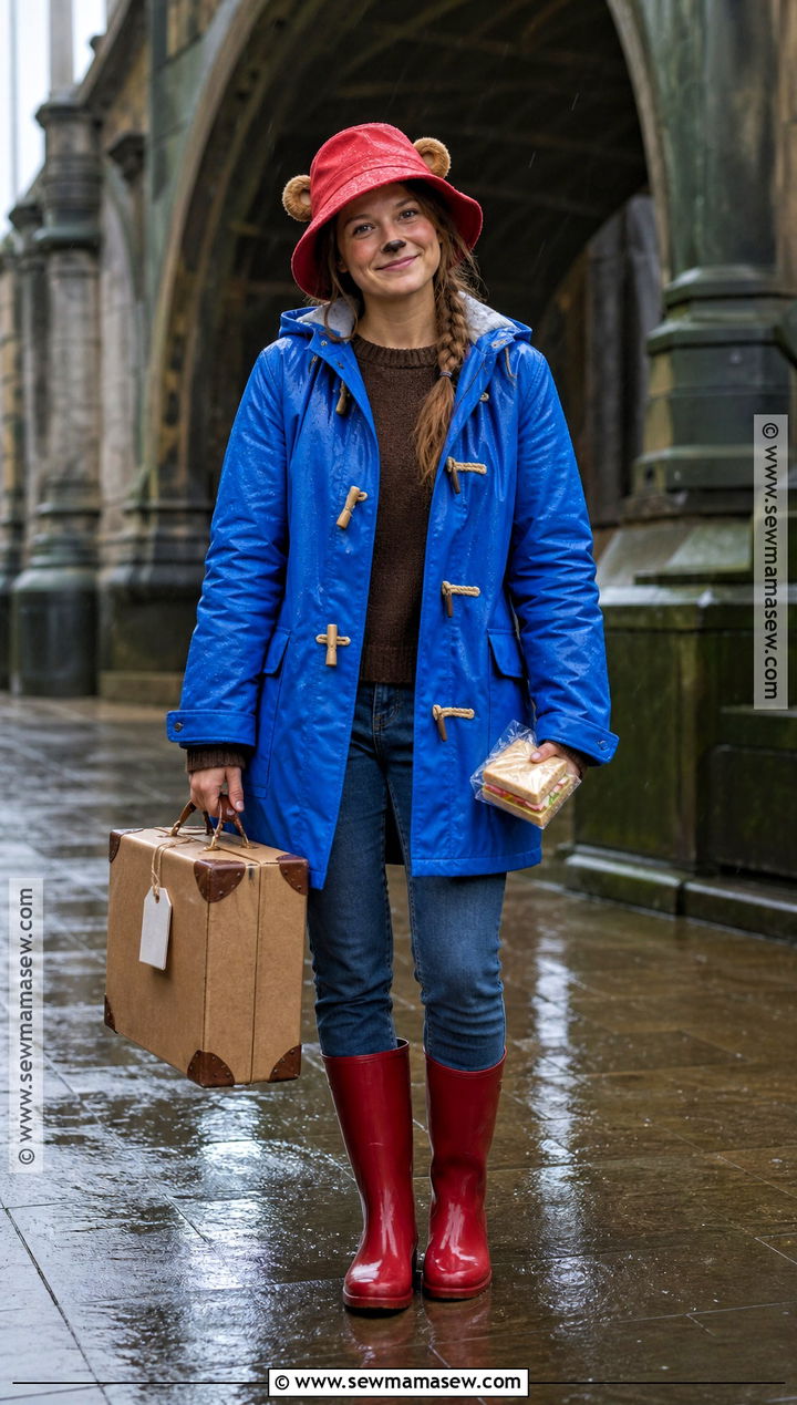 Blue Raincoat Paddington Bear Costume - 50 paddington bear costume ideas