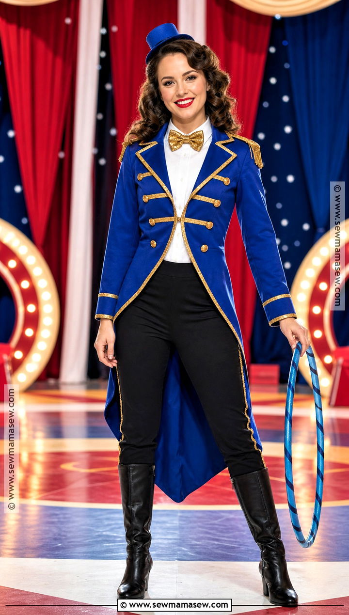 Blue Ringmaster Costume - 30 blue costume ideas for women