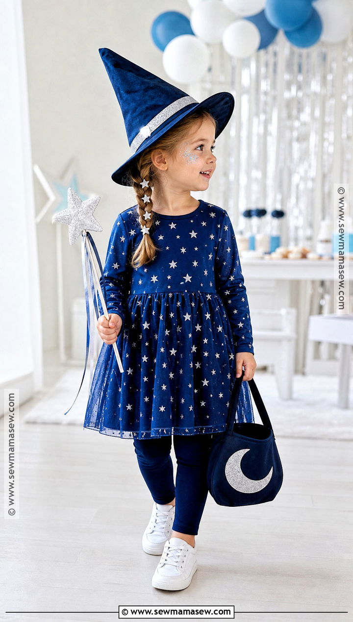 Blue Toddler Witch Costume - 30 toddler witch costumes