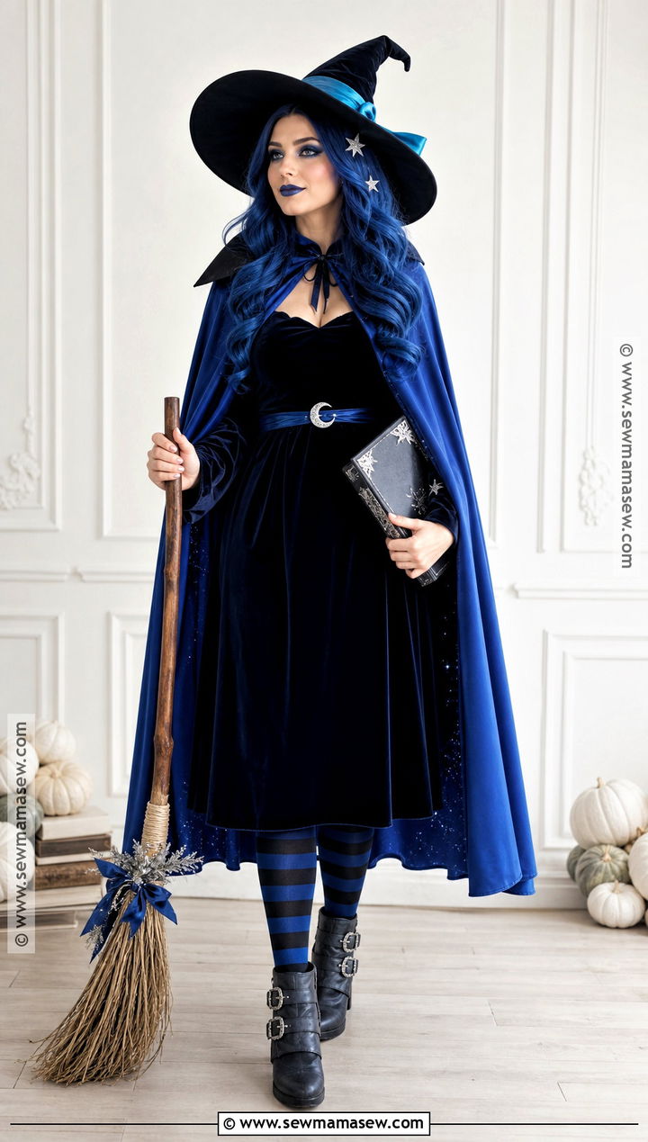 Blue Witch Costume - 35 blue hair halloween costumes ideas
